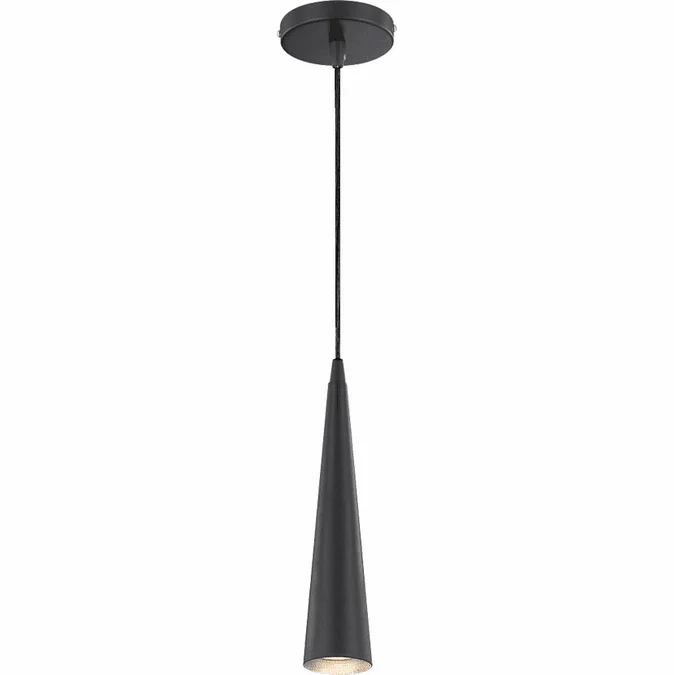 Eurofase 20444-037 Sliver Modern Black Halogen 12″ Mini Drop Ceiling Lighting