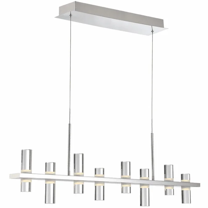 Eurofase 33723-013 Netto Modern Chrome LED Island Lighting