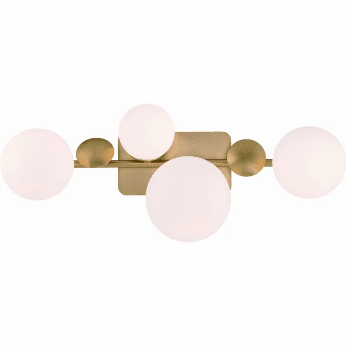 Eurofase 49086-010 Vine Contemporary Gold LED 28″ Lighting For Bathroom