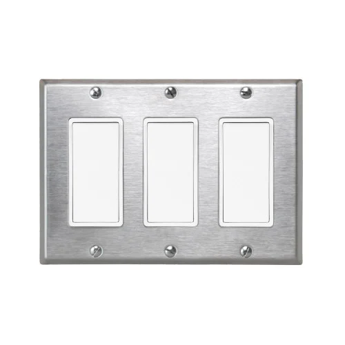Eurofase EFSSPS3 On/Off Switch with Stainless Steel Plate and Box (4304|EFSSPS3)