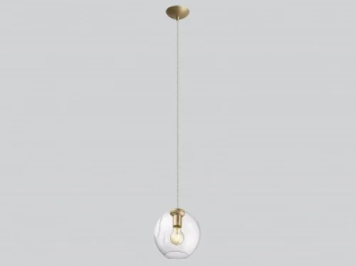 Fairfax 1 Light Glass Globe Pendant (4450|HF8081-BB)