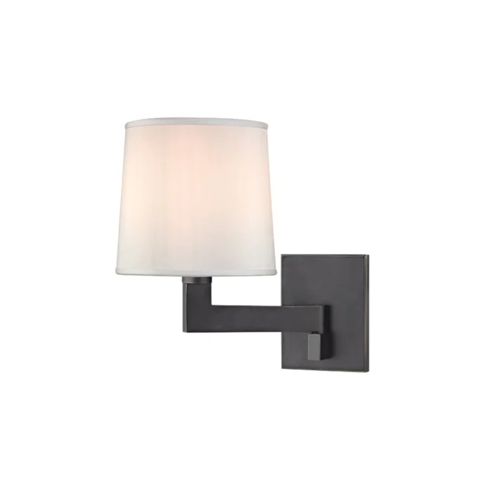 Fairport 1-Light Wall Sconce in Old Bronze 7.5L x 7.5W x 11.25H
