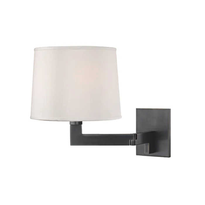 Fairport 1-Light Wall Sconce in Old Bronze 9L x 9W x 11.25H