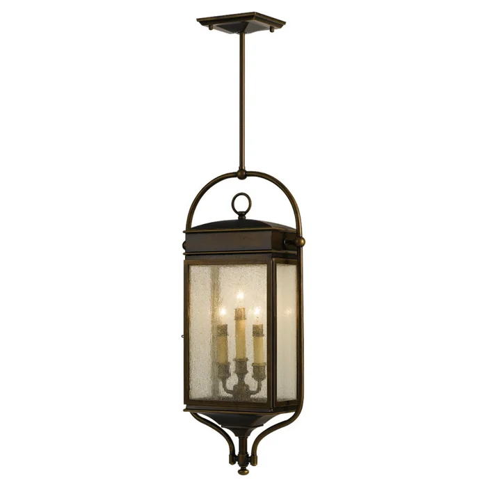 Feiss Whitaker 3-LT Outdoor Pendant – Astral Bronze – OL7411ASTB