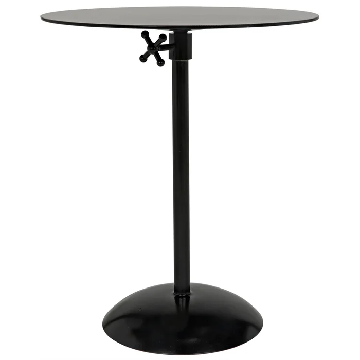 felix side table, black steel