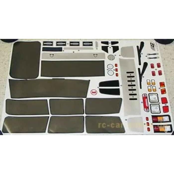 FG Modellsport RC Car Spares Decals for Hummer H2 4WD set 36155