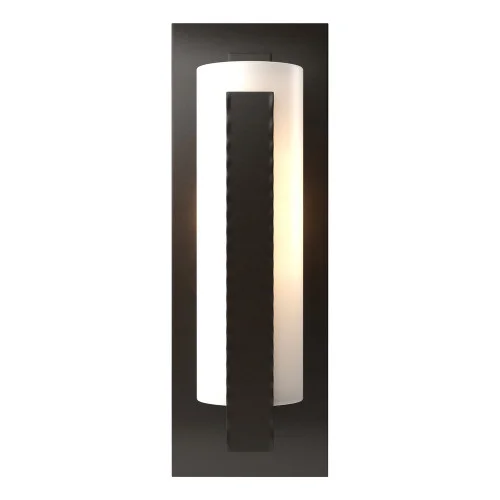 Forged Vertical Bars Outdoor Sconce (65|307286-SKT-14-GG0034)