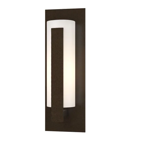 Forged Vertical Bars Small Outdoor Sconce (65|307285-SKT-14-GG0066)