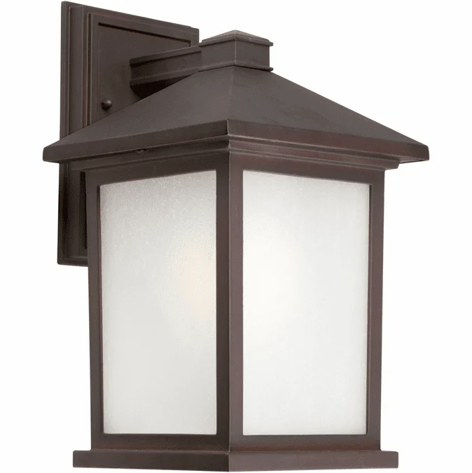 Forte 17020-01-32 Antique Bronze Outdoor 14″ Wall Lighting Fixture
