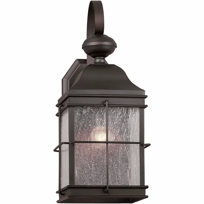 Forte 1807-01-32 Antique Bronze Exterior 17″ Wall Light Fixture