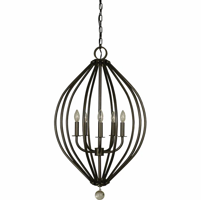 Framburg 4345 Dewdrop Contemporary 21″ Entryway Light Fixture