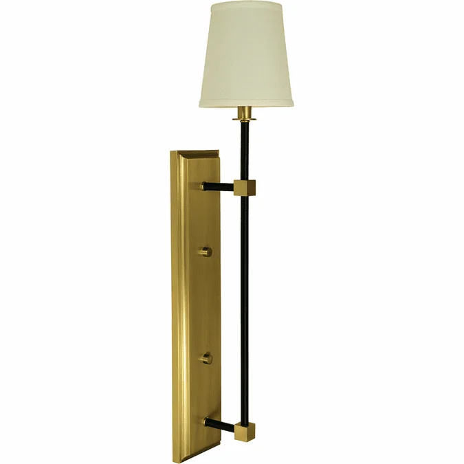 Framburg 5676 Brushed Brass and Matte Black Wall Lighting