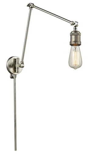 Franklin Restoration LED Swing Arm Lamp in Antique Copper (405|238-AC-LED)
