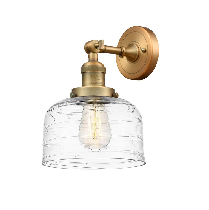 Franklin Restoration One Light Wall Sconce in Brushed Brass (405|203-BB-G713)