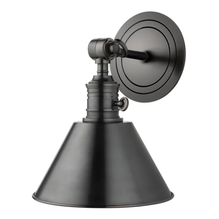 Garden City 1-Light Wall Sconce in Old Bronze 8L x 8W x 11H