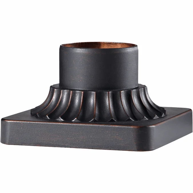 Generation Lighting PIER MT-ES Outdoor Pier Mounts Espresso Pier Mount