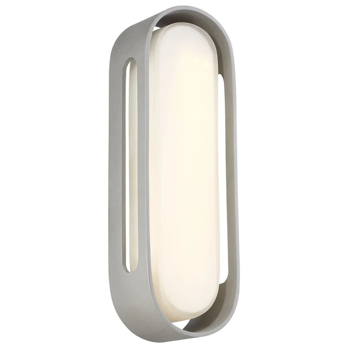 George Kovacs Floating Oval LED Bracket – Sand Silver – P1282-295-L
