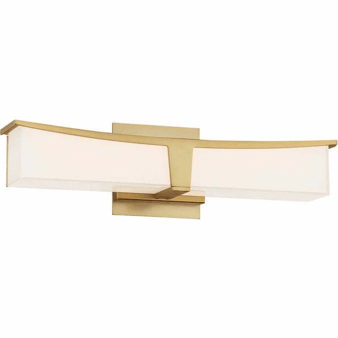 George Kovacs P1532-248-L Plane Honey Gold LED 18″ Bathroom Light