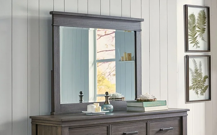 Glacier Point Mirror in Greystone GLPGR5550