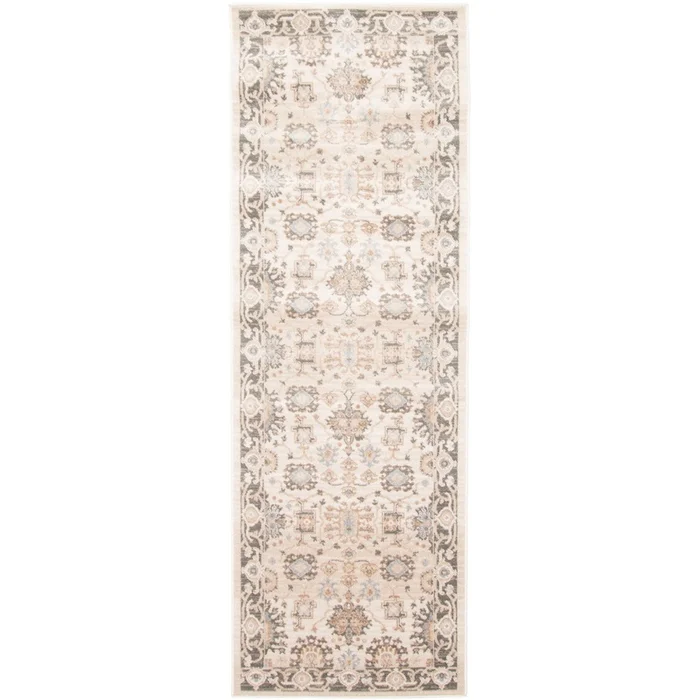 Gloria Ivory Runner Area Rug – 2’8 X 8’2 | Carpette longue Gloria ivoire – 2pi 8po x 8pi 2po