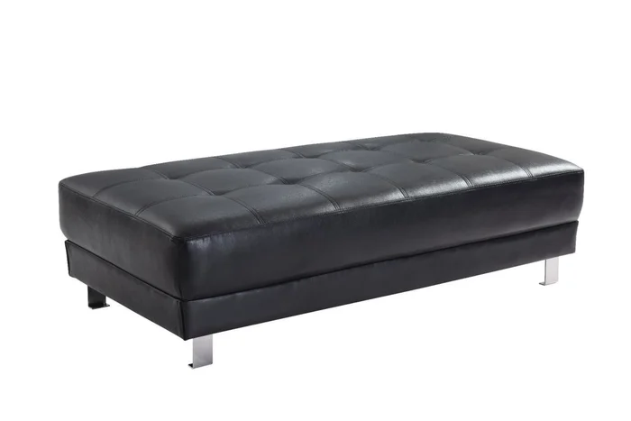 Glory Furniture G448 Ottoman in Black G448-O