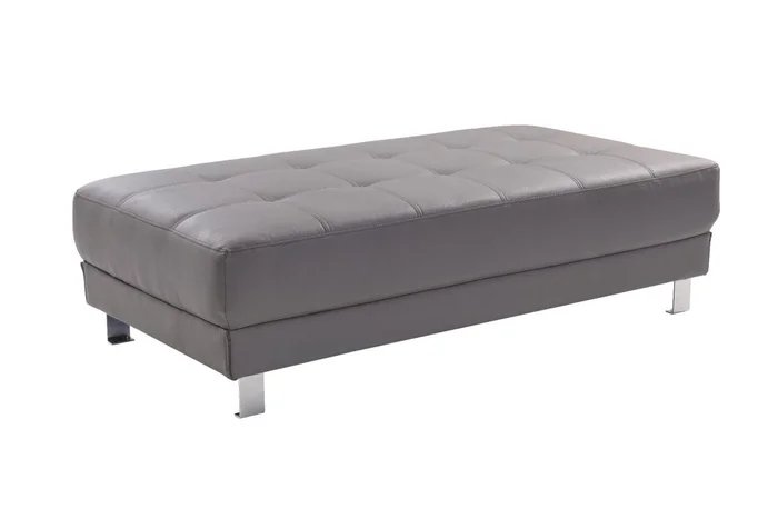 Glory Furniture G452 Ottoman in Gray G452-O