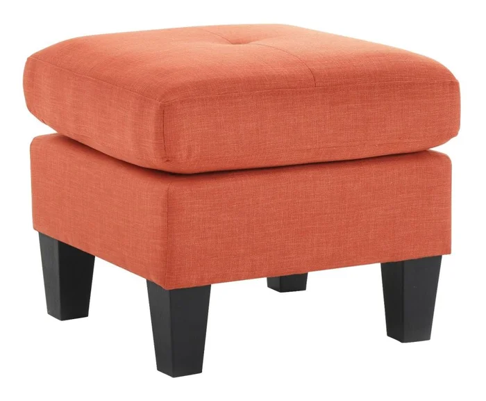 Glory Furniture G473B Ottoman in Orange G473-O