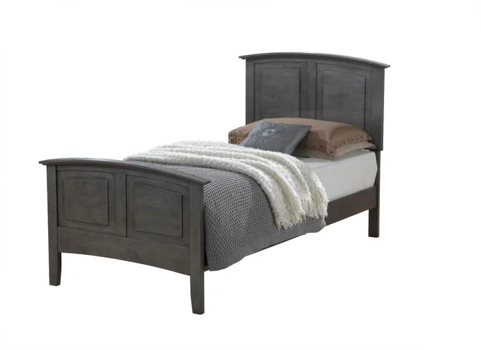 Glory Furniture G5405A Twin Panel Bed in Gray