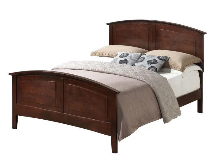 Glory Furniture G5425A King Panel Bed in Cappuccino