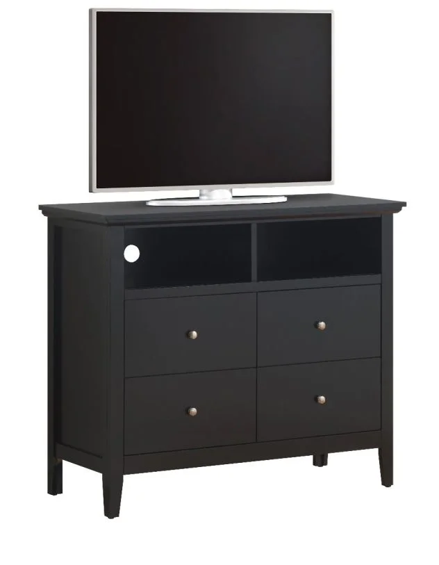 Glory Furniture G5450A Media Chest in Black G5450-TV