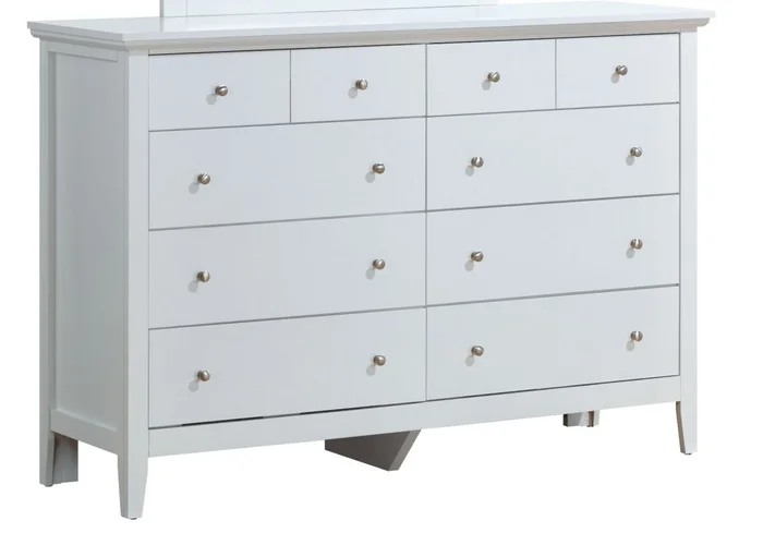 Glory Furniture G5490A Dresser in White G5490-D