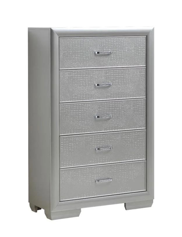 Glory Furniture G5600A Chest in Silver Champagne G5600-CH