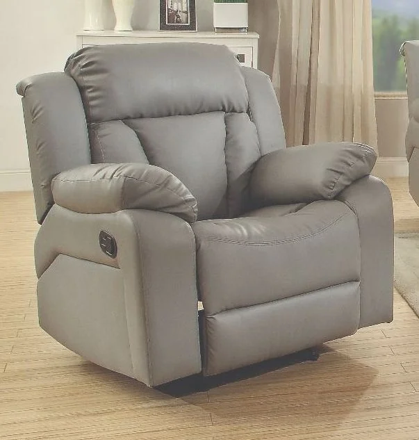 Glory Furniture G681 Rocker Recliner in Gray G681-RC