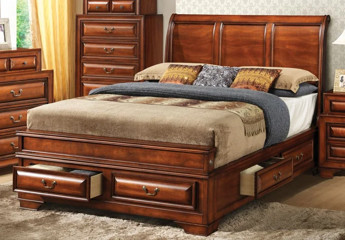Glory Furniture G8850A Full Storage Bed in Cherry G8850A-FB
