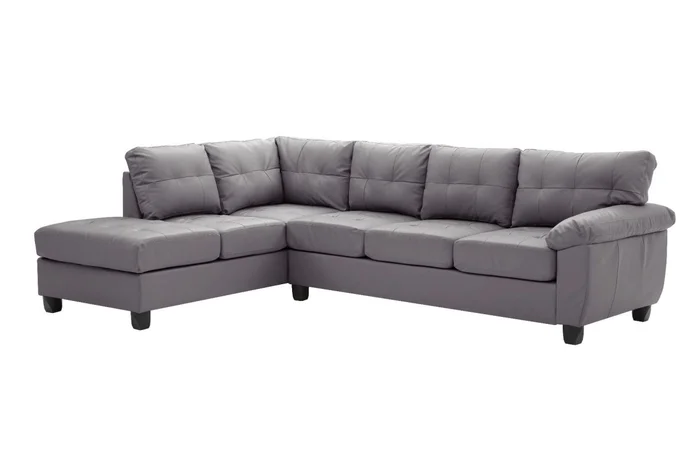 Glory Furniture G912B Sectional in Gray G912B-SC