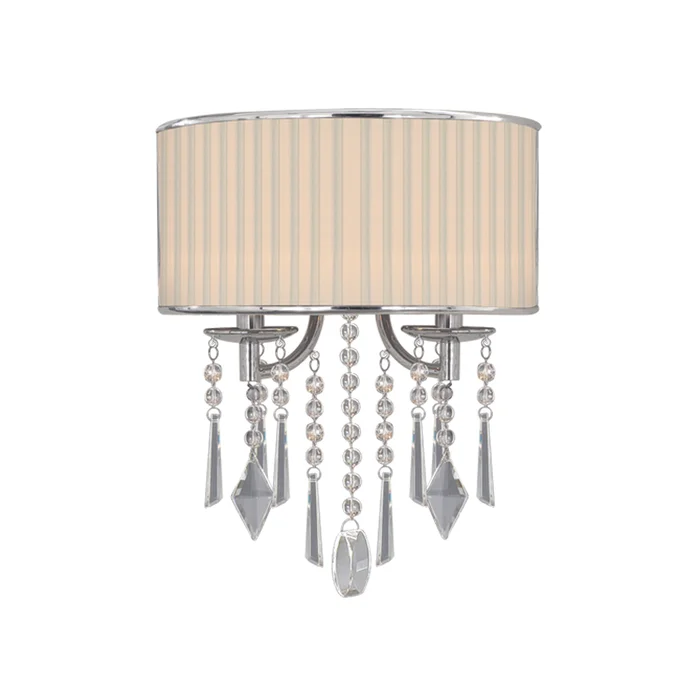 Golden Echelon 2-LT Wall Sconce – Chrome – 8981-WSC BRI