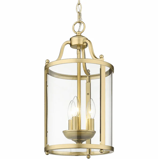 Golden Lighting 1157-3P BCB Payton Brushed Champagne Bronze Foyer Light Fixture