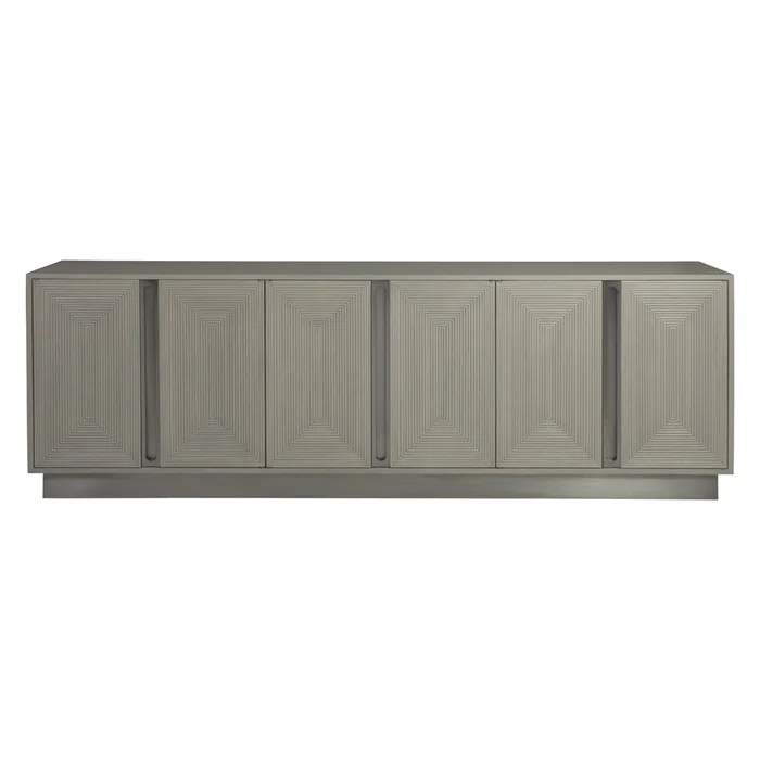 gradient long media console