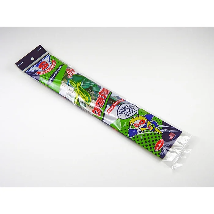 GUILLOWS Captain Storm Superhero Rubber Band Balsa Glider – GUILL44 - Image 2