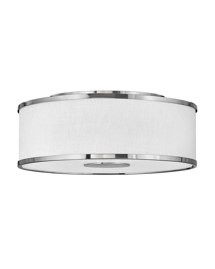 Halo Off White LED Foyer Pendant