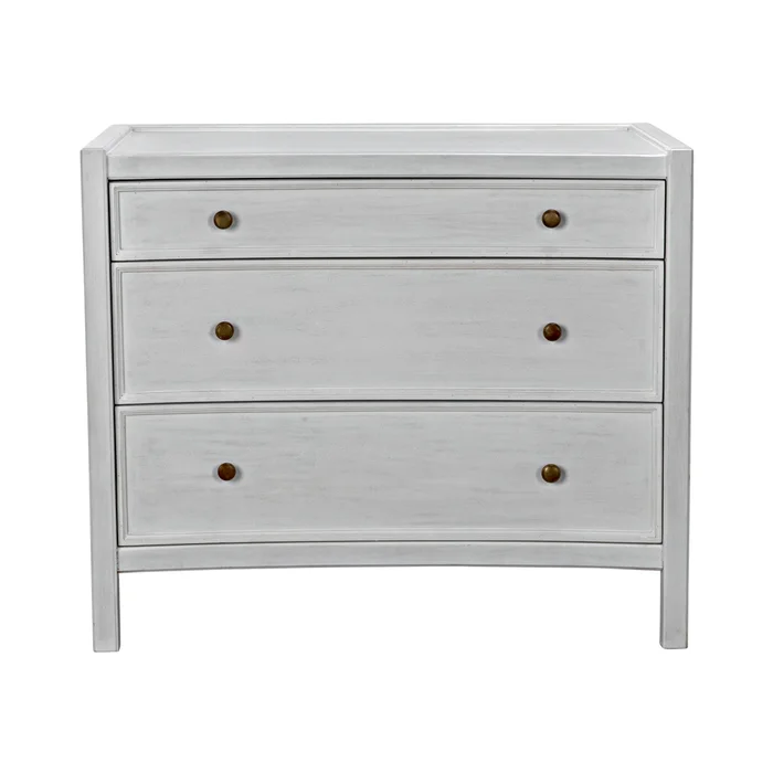 hampton side table,white wash