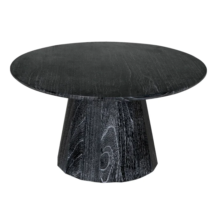harlow coffee table, cinder black