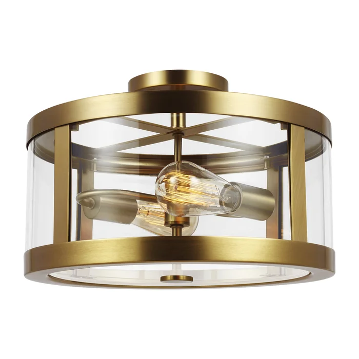 Harrow Two Light Semi-Flush Mount
