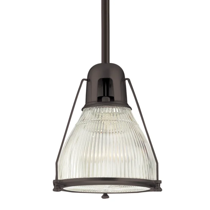 Haverhill 1-Light Pendant in Old Bronze 12L x 12W x 15.75H