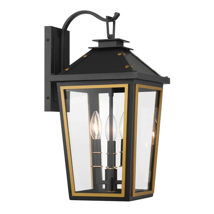Hawkins 3 Light Outdoor Sconce By Crystorama