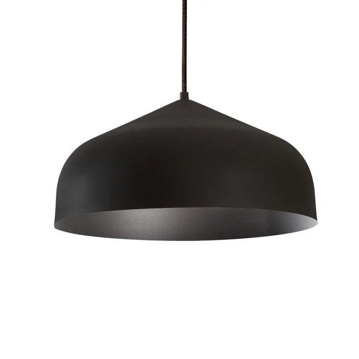 Helena One Light Pendant in Black/Black (347|49117-BK/BK)