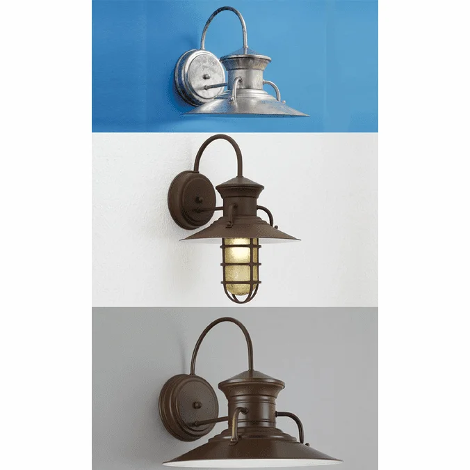 Hi-Lite Manufacturing RLM Milk Man Outdoor Wall Lighting Fixture