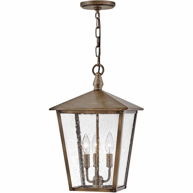 Hinkley 14062BU Huntersfield Traditional Burnished Bronze LED Outdoor Hanging Light