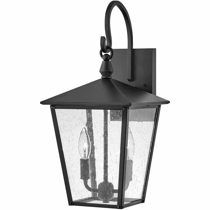 Hinkley 14064BK Huntersfield Traditional Black LED Exerior Medium Wall Sconce