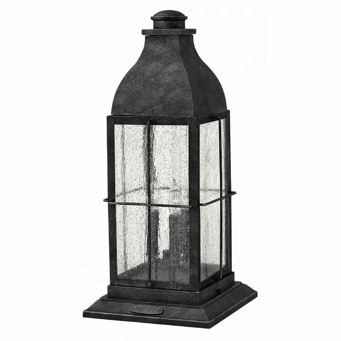 Hinkley 2047GS Bingham Vintage Greystone Outdoor Lamp Post Light
